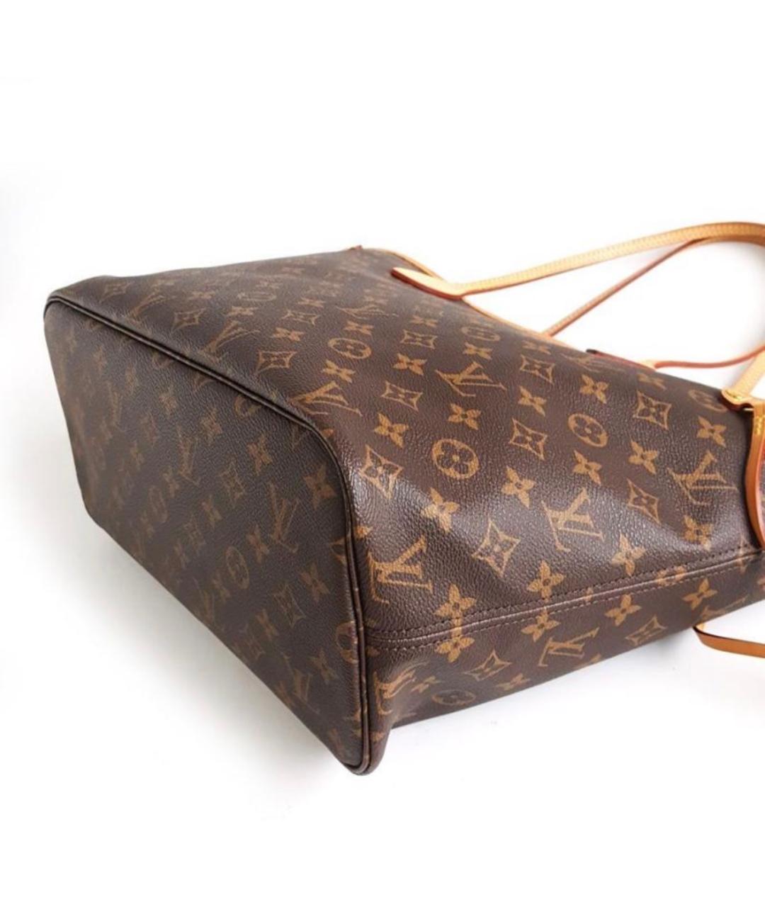 LOUIS VUITTON Коричневая сумка с короткими ручками, фото 6