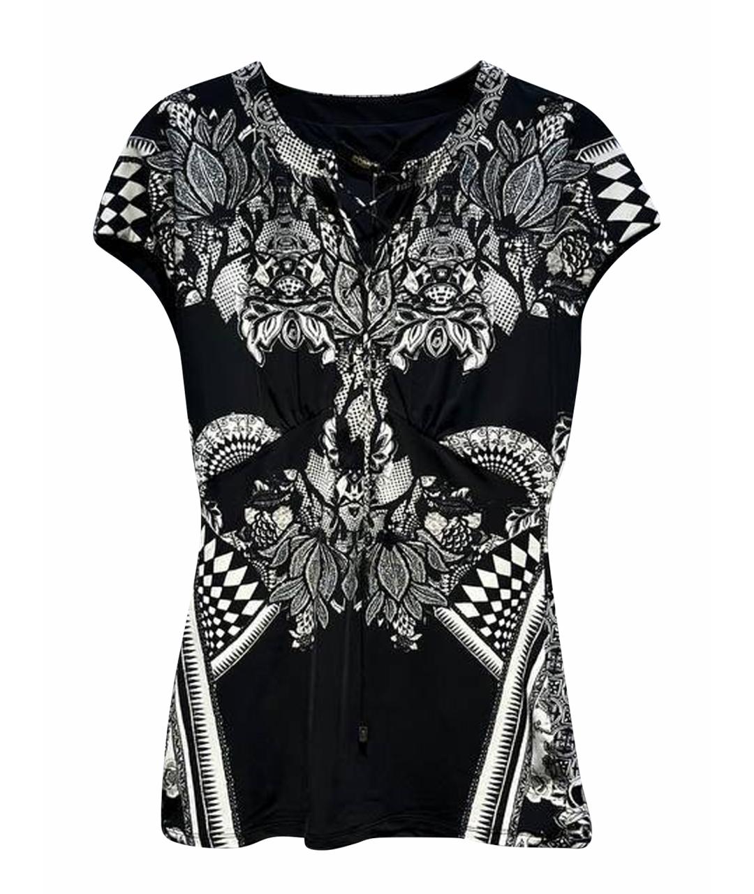 ROBERTO CAVALLI Черная полиамидовая майка, фото 1