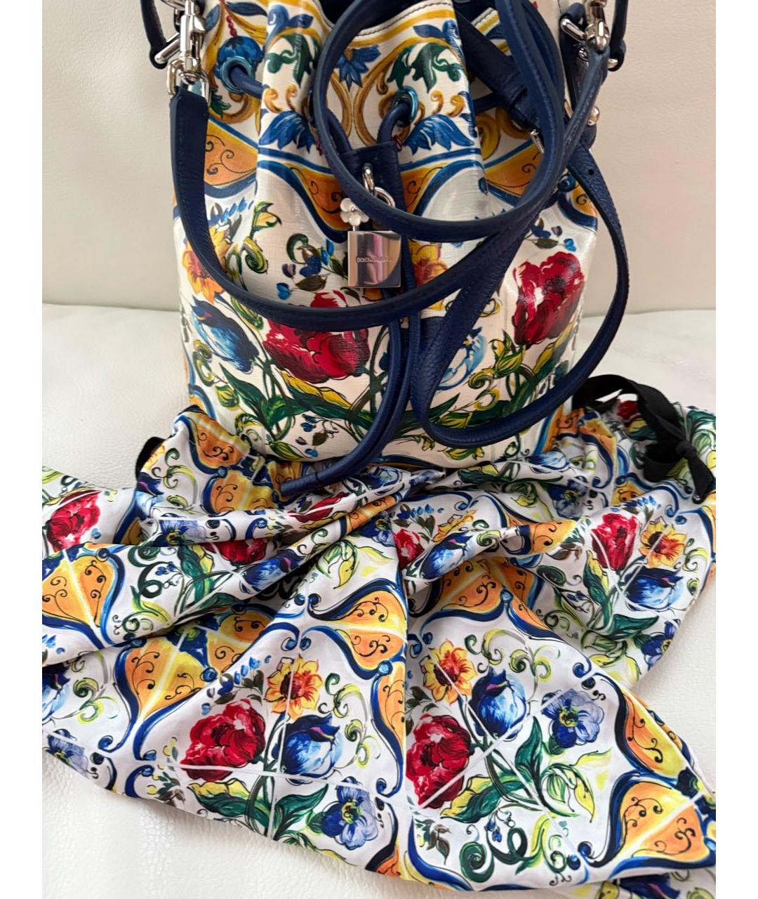 DOLCE&GABBANA Мульти кожаная сумка через плечо, фото 2