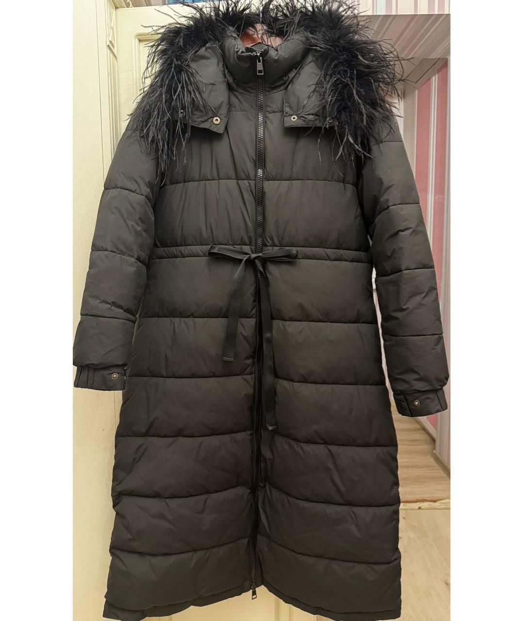 TWIN-SET Черный пуховик, фото 4