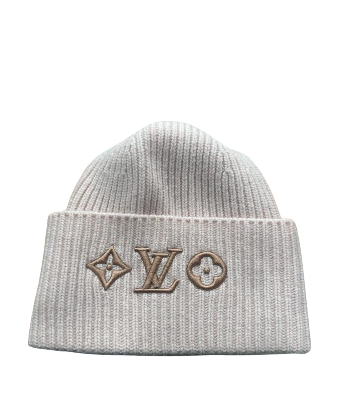 LOUIS VUITTON Розовая шерстяная шапка, фото 1