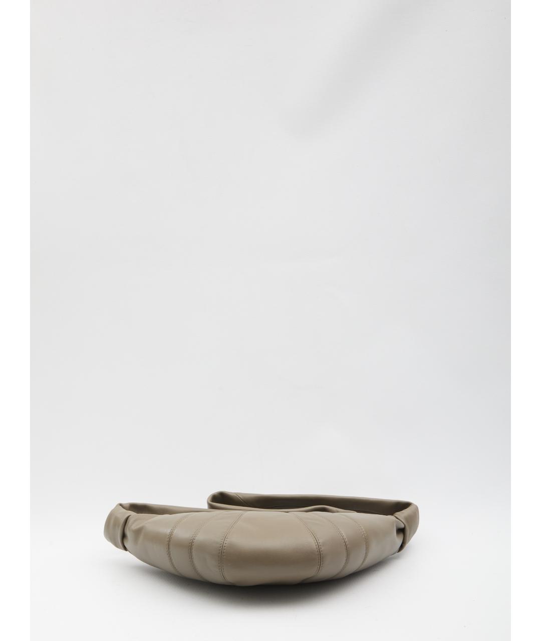 LEMAIRE Зеленая кожаная сумка через плечо, фото 2