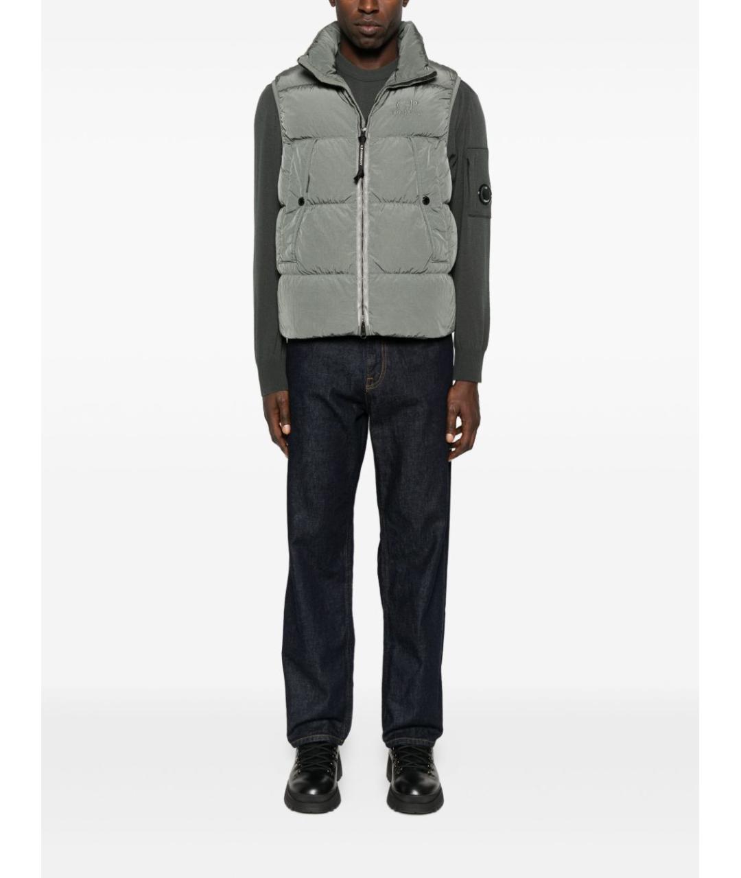 CP COMPANY Серый шерстяной джемпер / свитер, фото 2