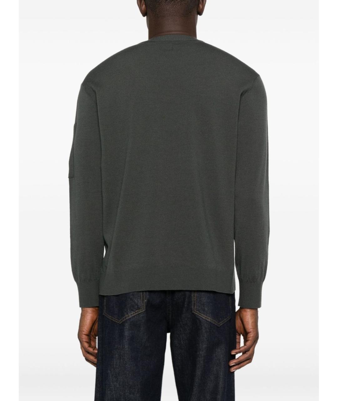 CP COMPANY Серый шерстяной джемпер / свитер, фото 3