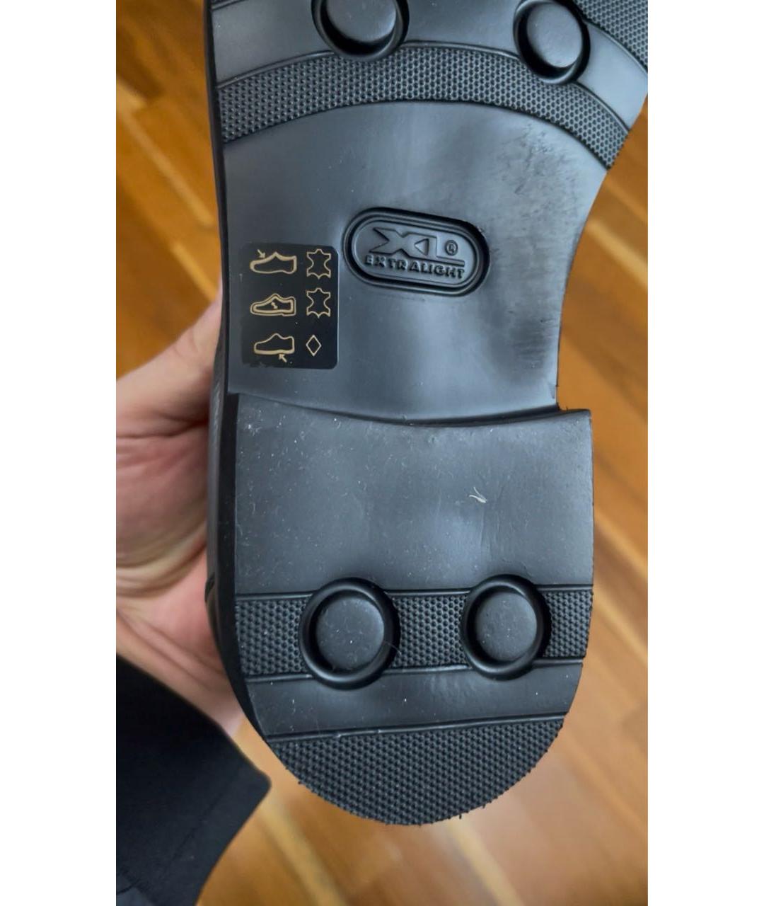 VALENTINO Черные кожаные лоферы, фото 4