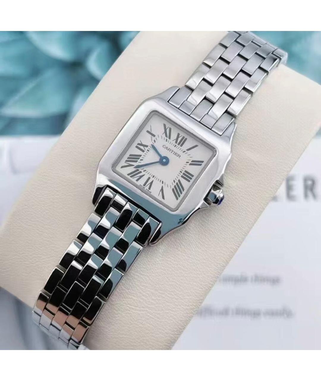 CARTIER Серебряные часы, фото 4