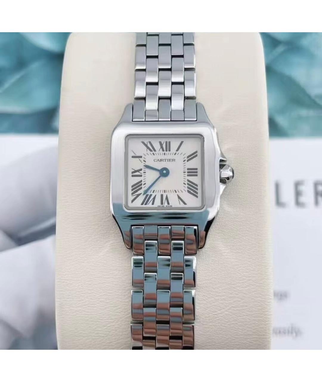 CARTIER Серебряные часы, фото 2