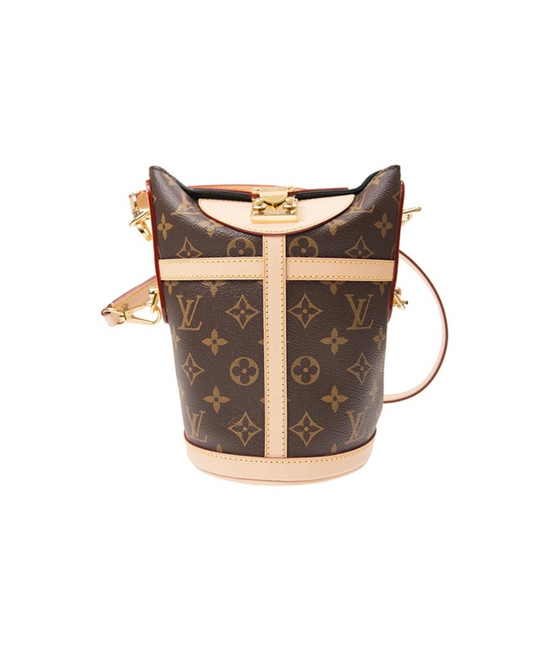 LOUIS VUITTON Коричневая сумка с короткими ручками, фото 1