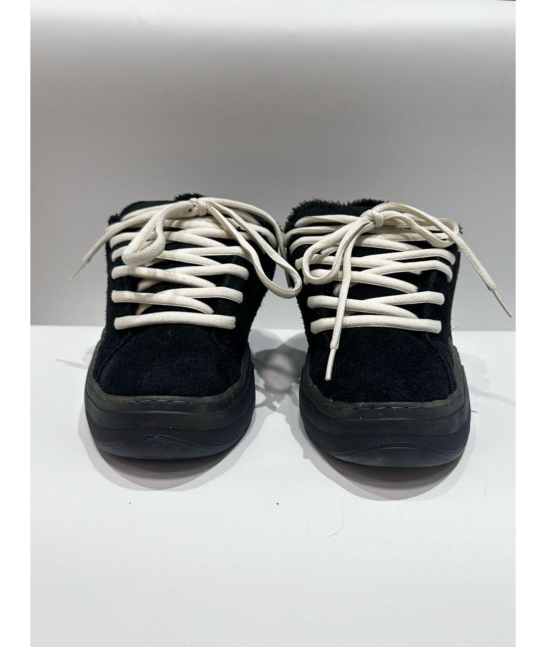 ERL Коричневые замшевые кроссовки, фото 2