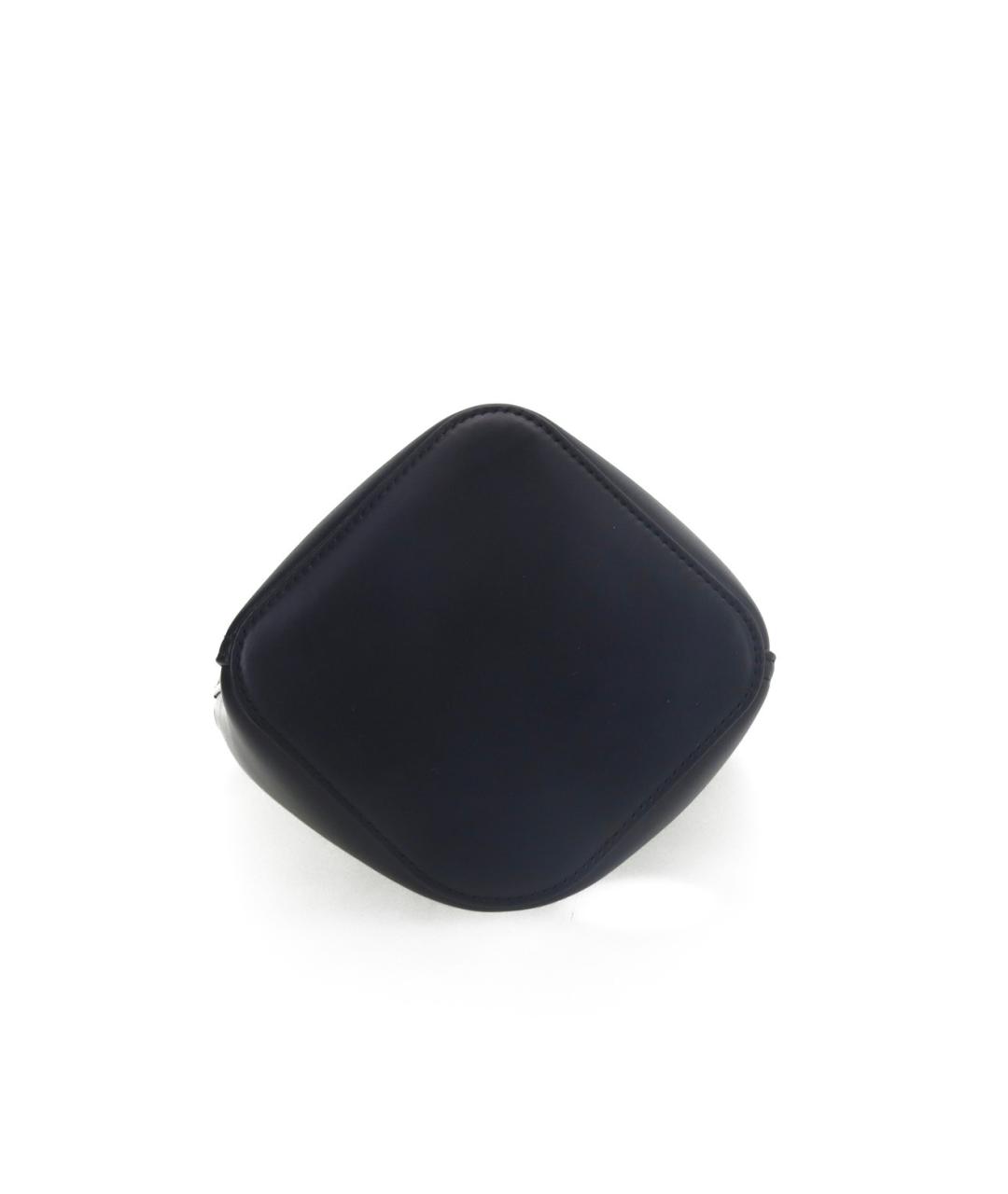 LOEWE Черная кожаная сумка с короткими ручками, фото 4