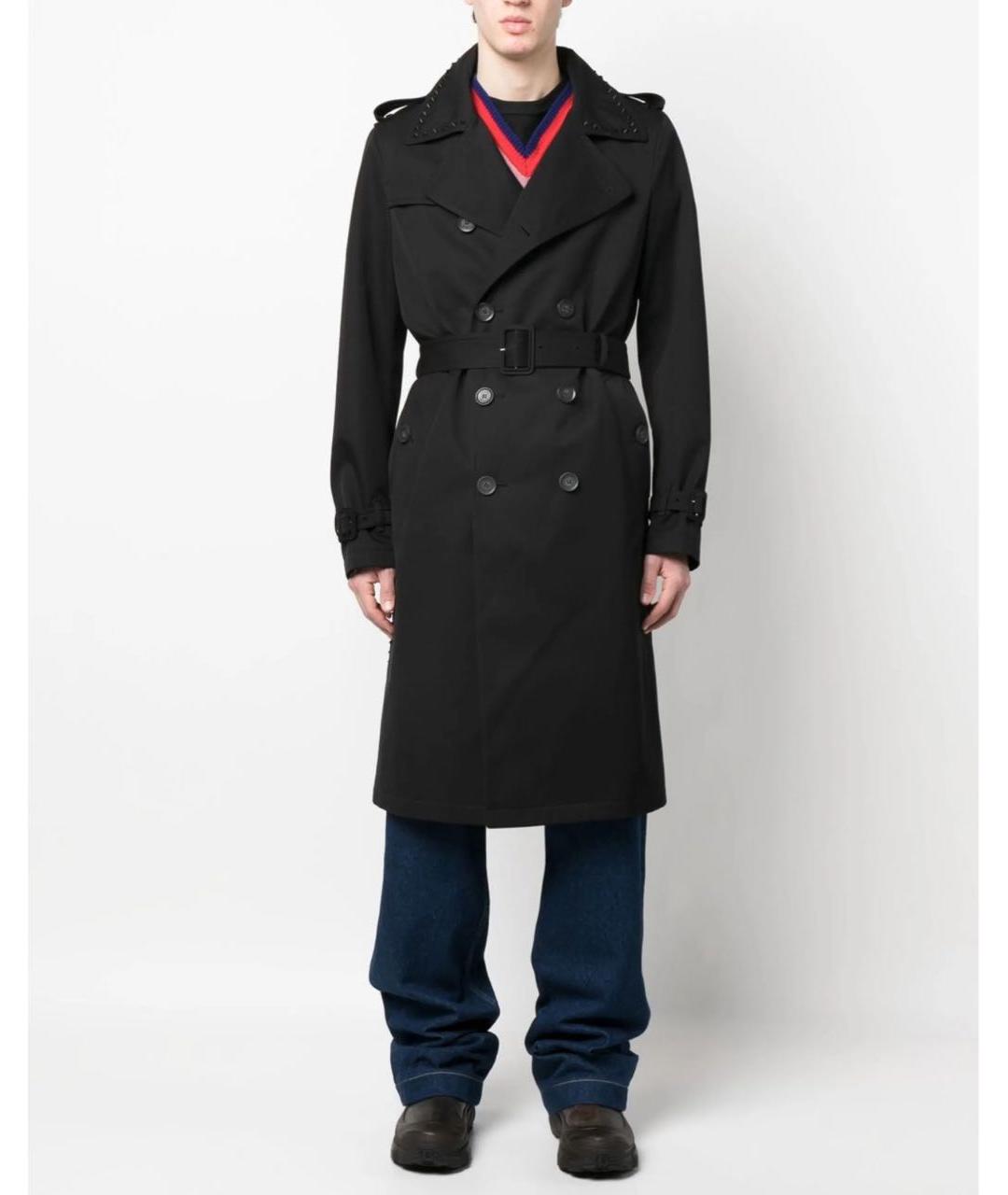 VALENTINO Черный тренч/плащ, фото 2