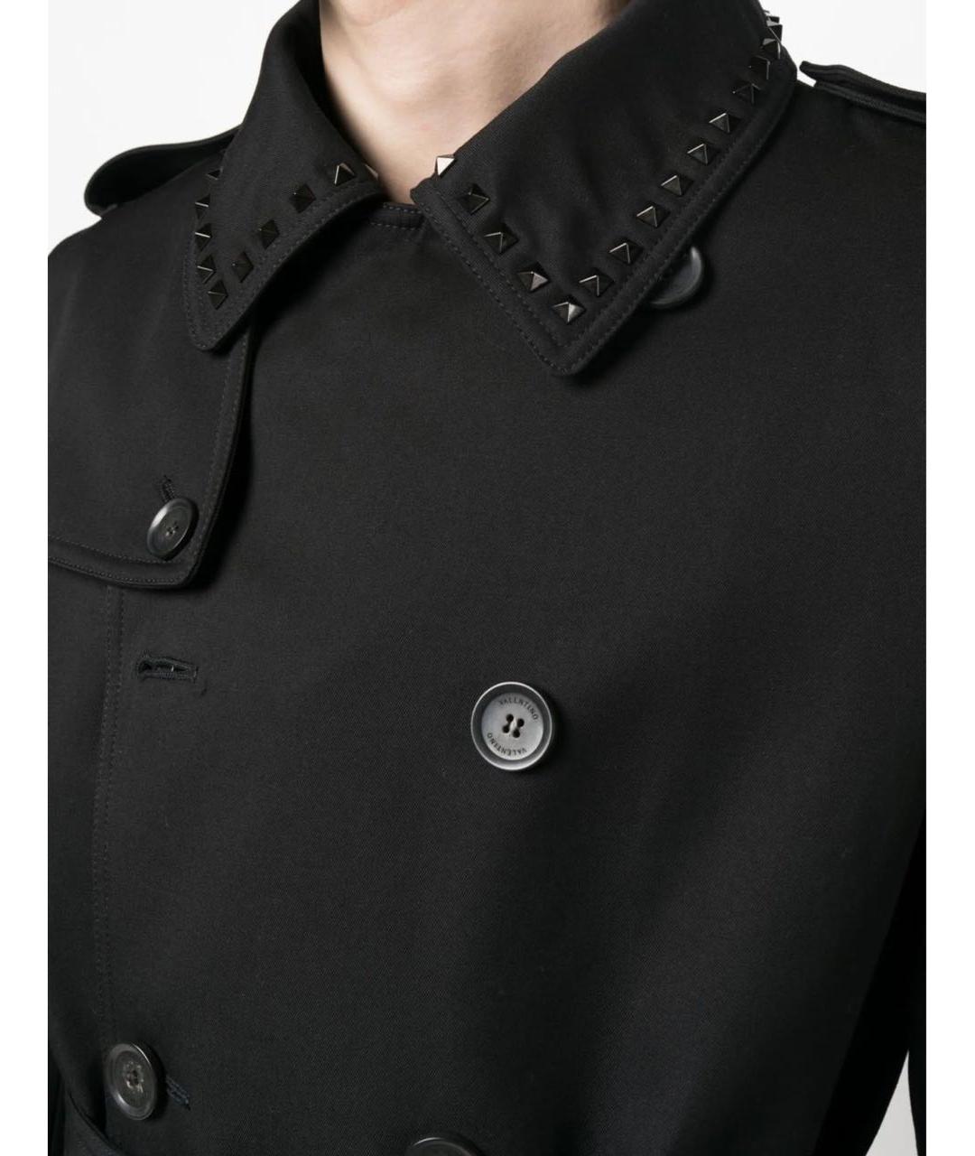 VALENTINO Черный тренч/плащ, фото 4