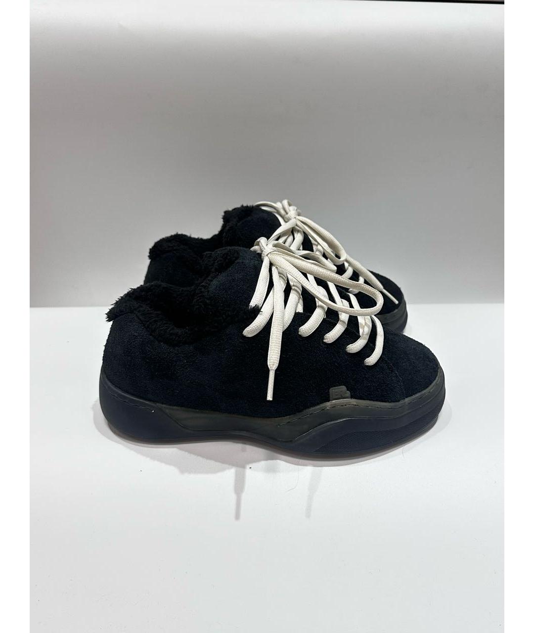 ERL Коричневые замшевые низкие кроссовки / кеды, фото 7