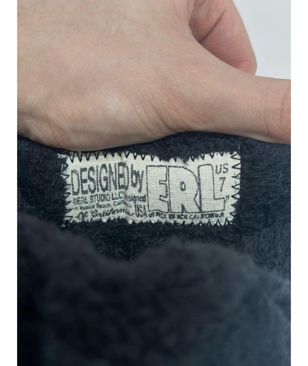 ERL Коричневые замшевые низкие кроссовки / кеды, фото 5