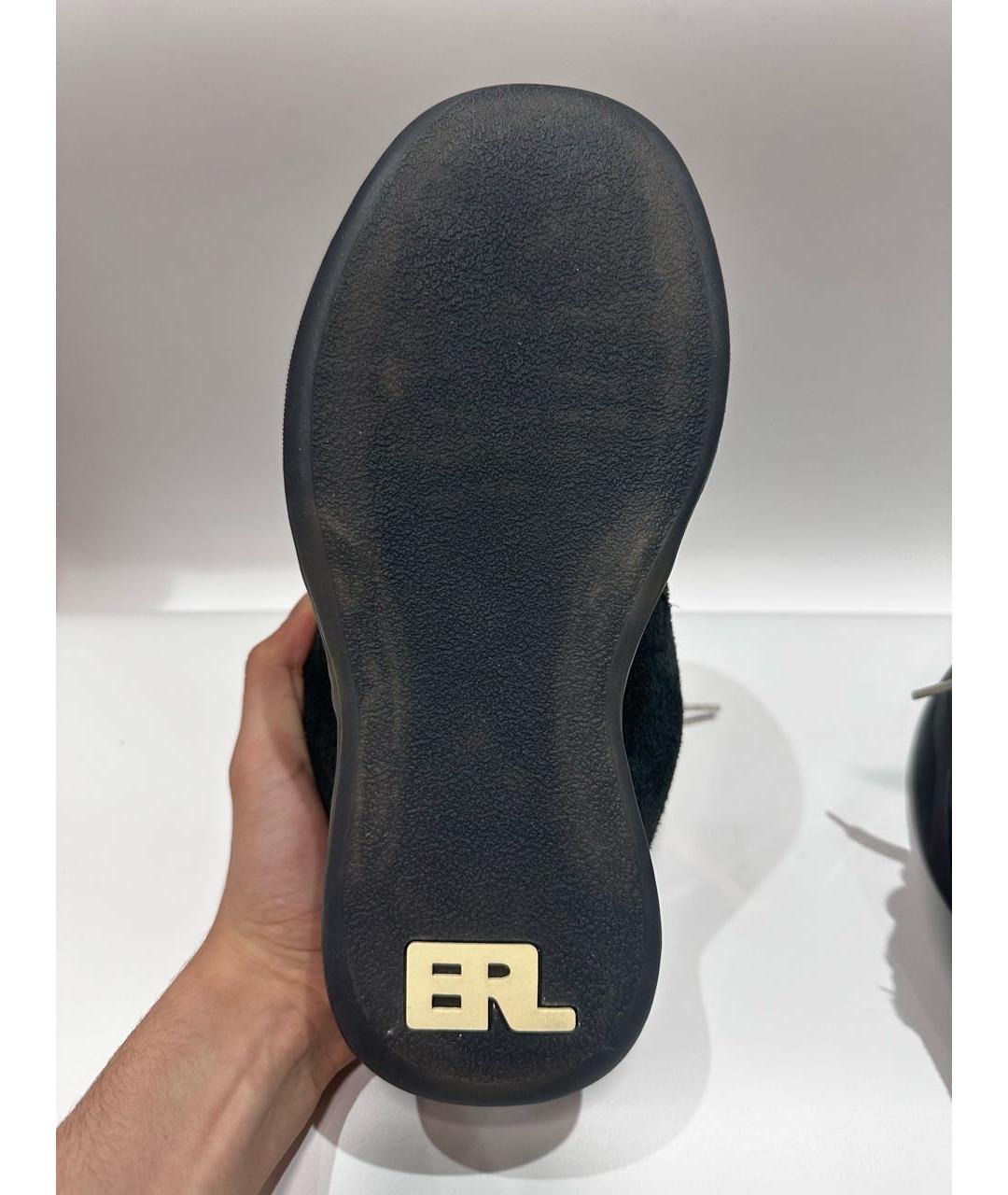 ERL Коричневые замшевые низкие кроссовки / кеды, фото 6