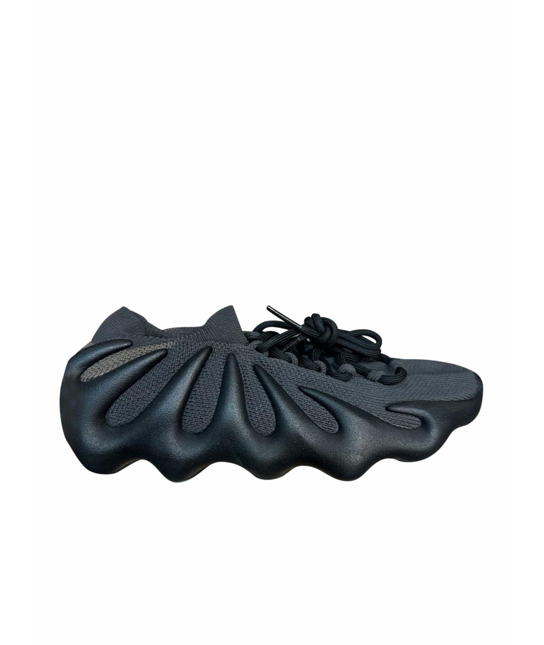 ADIDAS YEEZY Черные текстильные кроссовки, фото 1