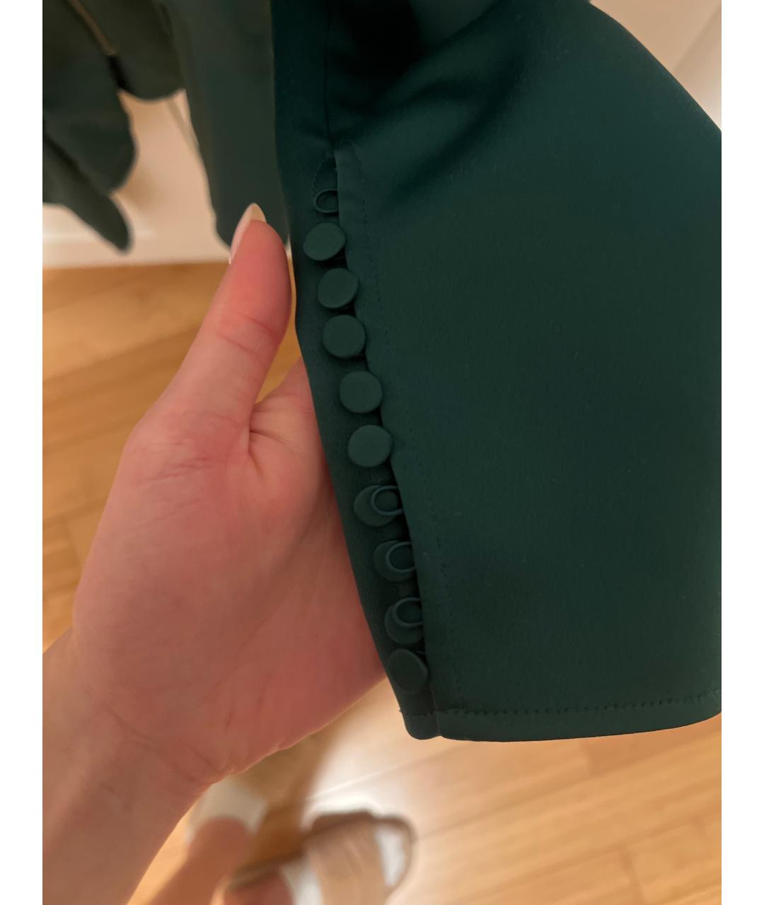 SELF-PORTRAIT Зеленая полиэстеровая блузы, фото 3