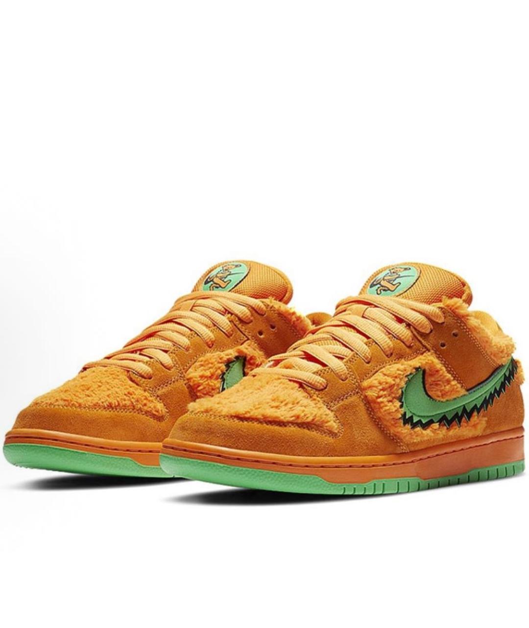 NIKE Оранжевое кроссовки, фото 4