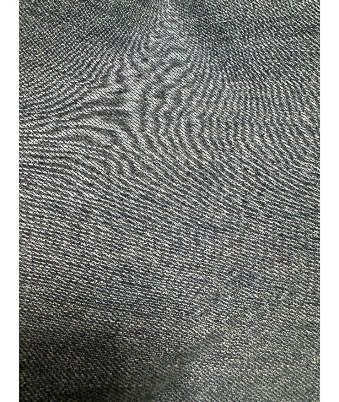 JACOB COHEN Бордовые хлопко-эластановые прямые джинсы, фото 4