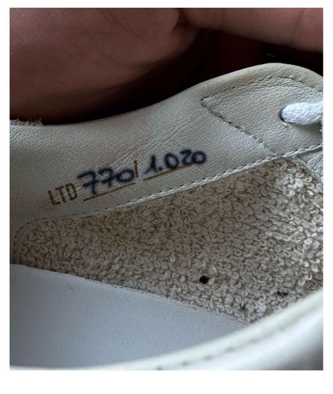 GOLDEN GOOSE DELUXE BRAND Белые кожаные кеды, фото 6