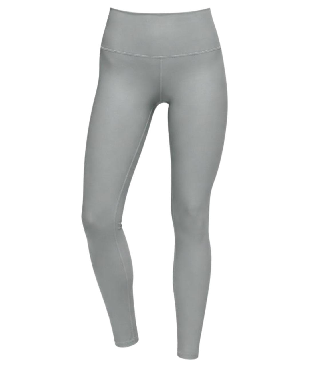 ALO YOGA Серые леггинсы и велосипедки, фото 1