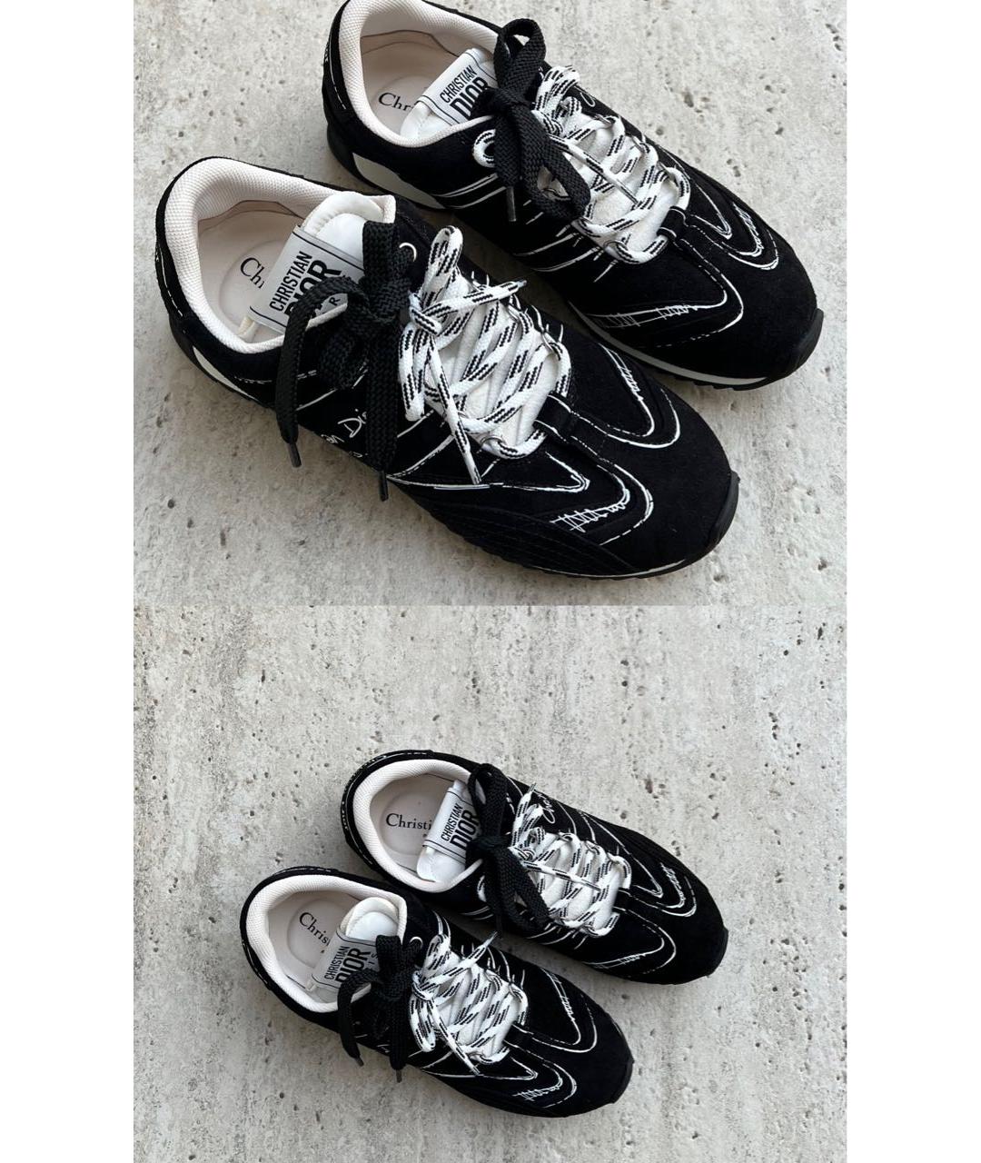 CHRISTIAN DIOR Черные кеды, фото 4