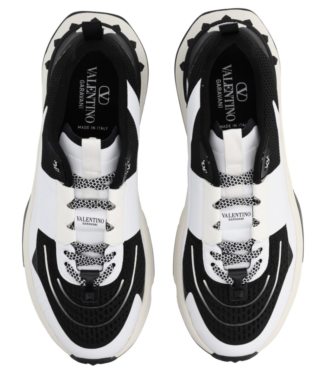 VALENTINO Мульти текстильные низкие кроссовки / кеды, фото 5