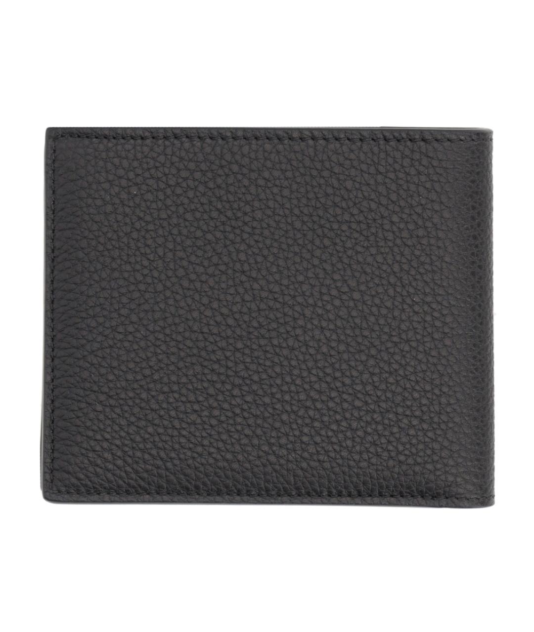 TOM FORD Черный кожаный кошелек, фото 2