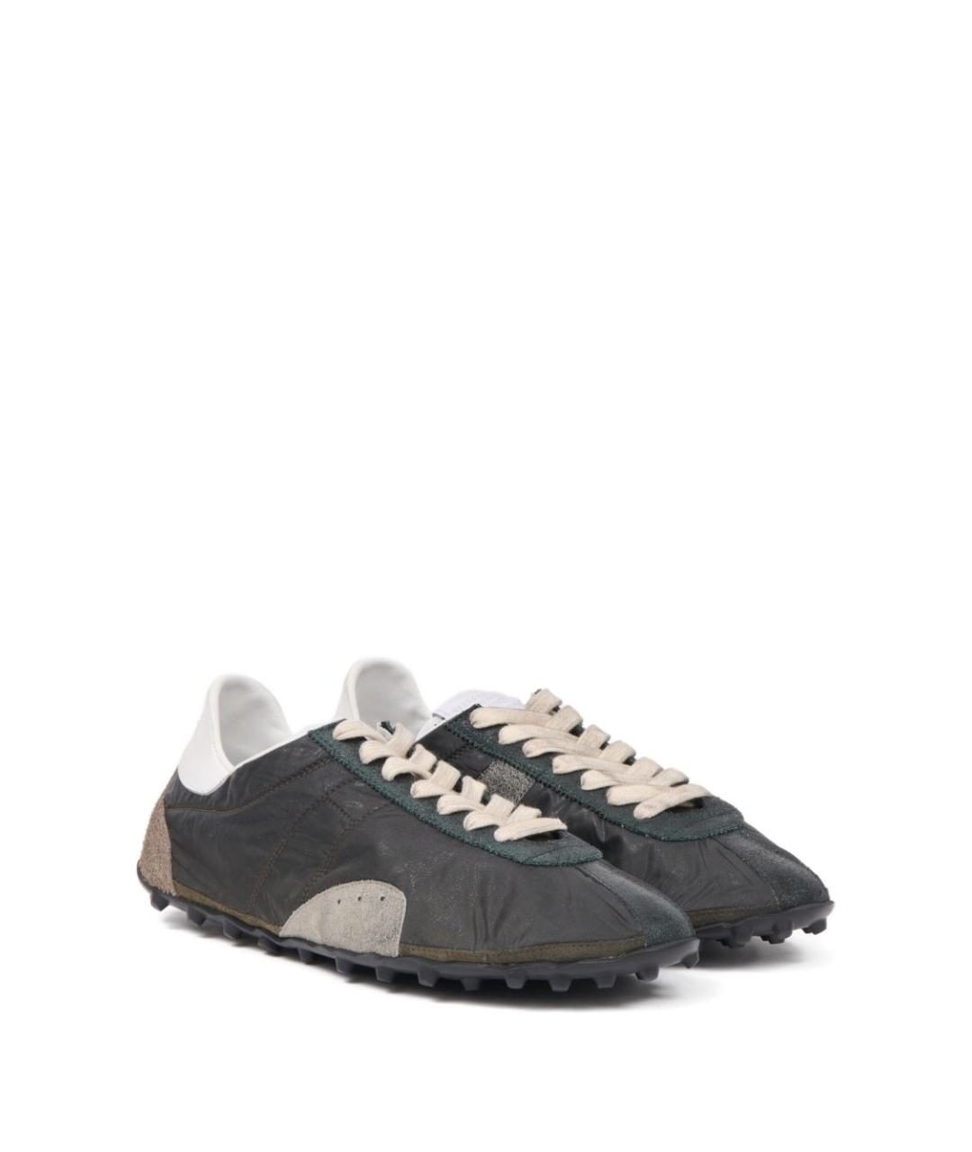 MAISON MARGIELA Мульти текстильные кроссовки, фото 4