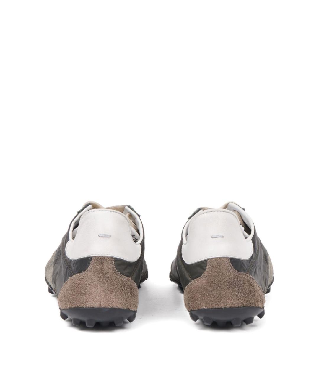 MAISON MARGIELA Мульти текстильные кроссовки, фото 3