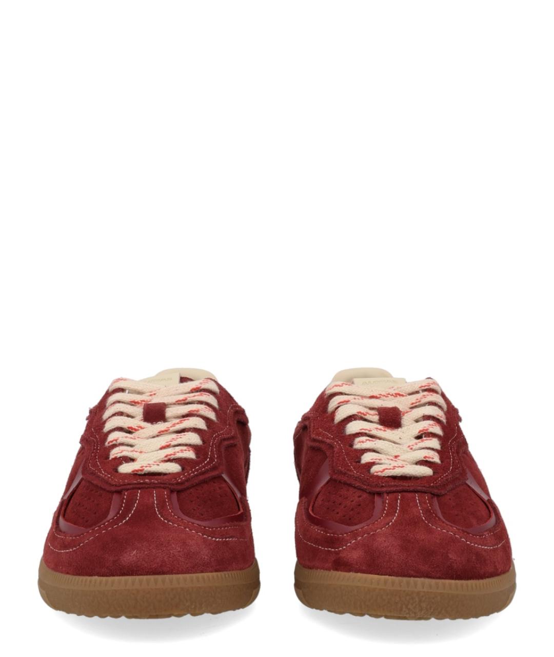ALOHAS Бордовые замшевые кеды, фото 3