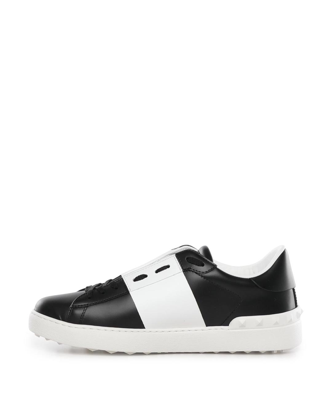 VALENTINO Мульти кожаные низкие кроссовки / кеды, фото 3