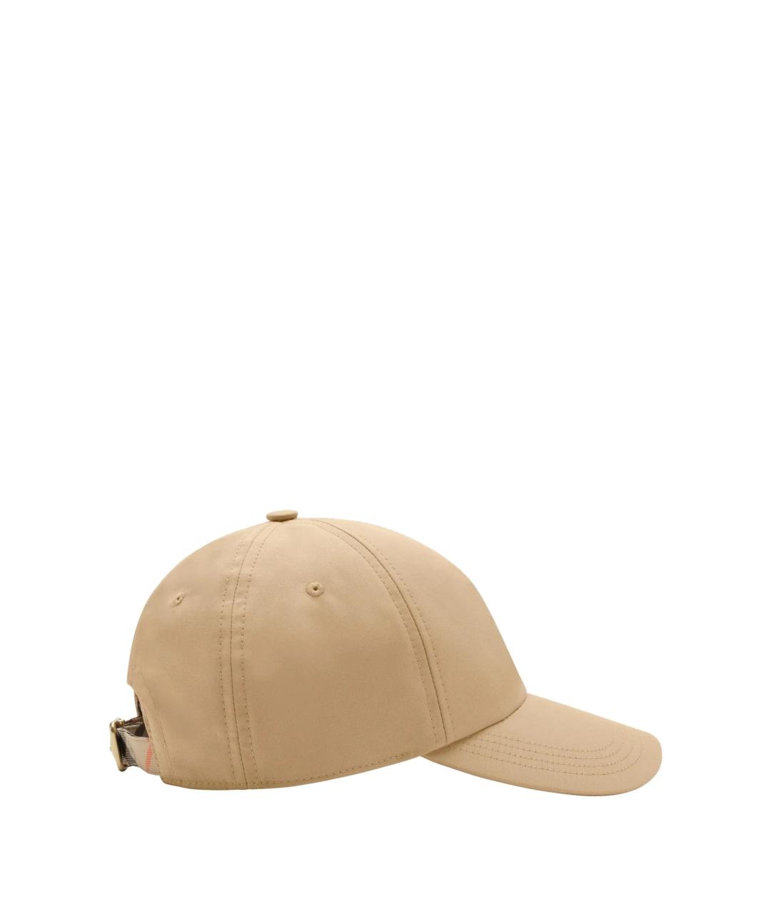 BURBERRY Бежевая хлопковая кепка/бейсболка, фото 3