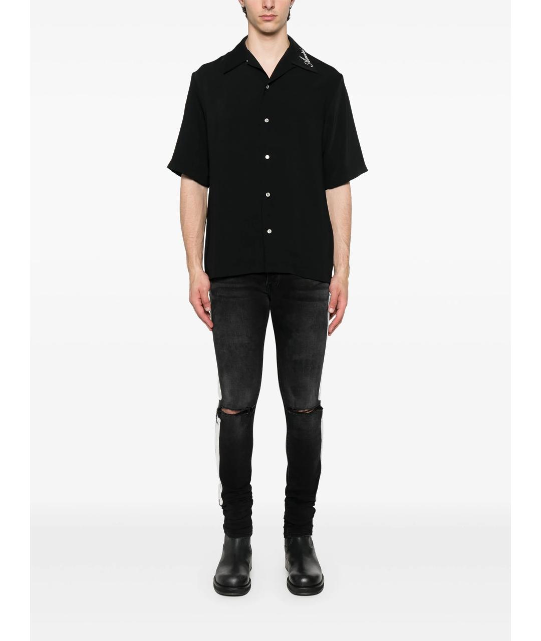 AMIRI Черная кэжуал рубашка, фото 2