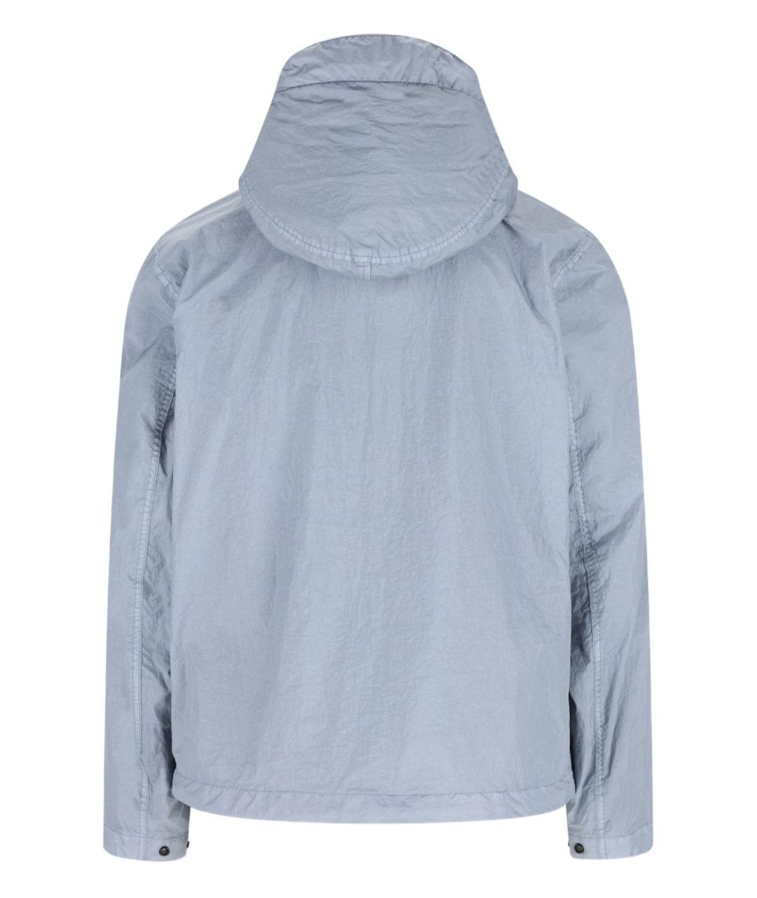 STONE ISLAND Синяя полиамидовая куртка, фото 2