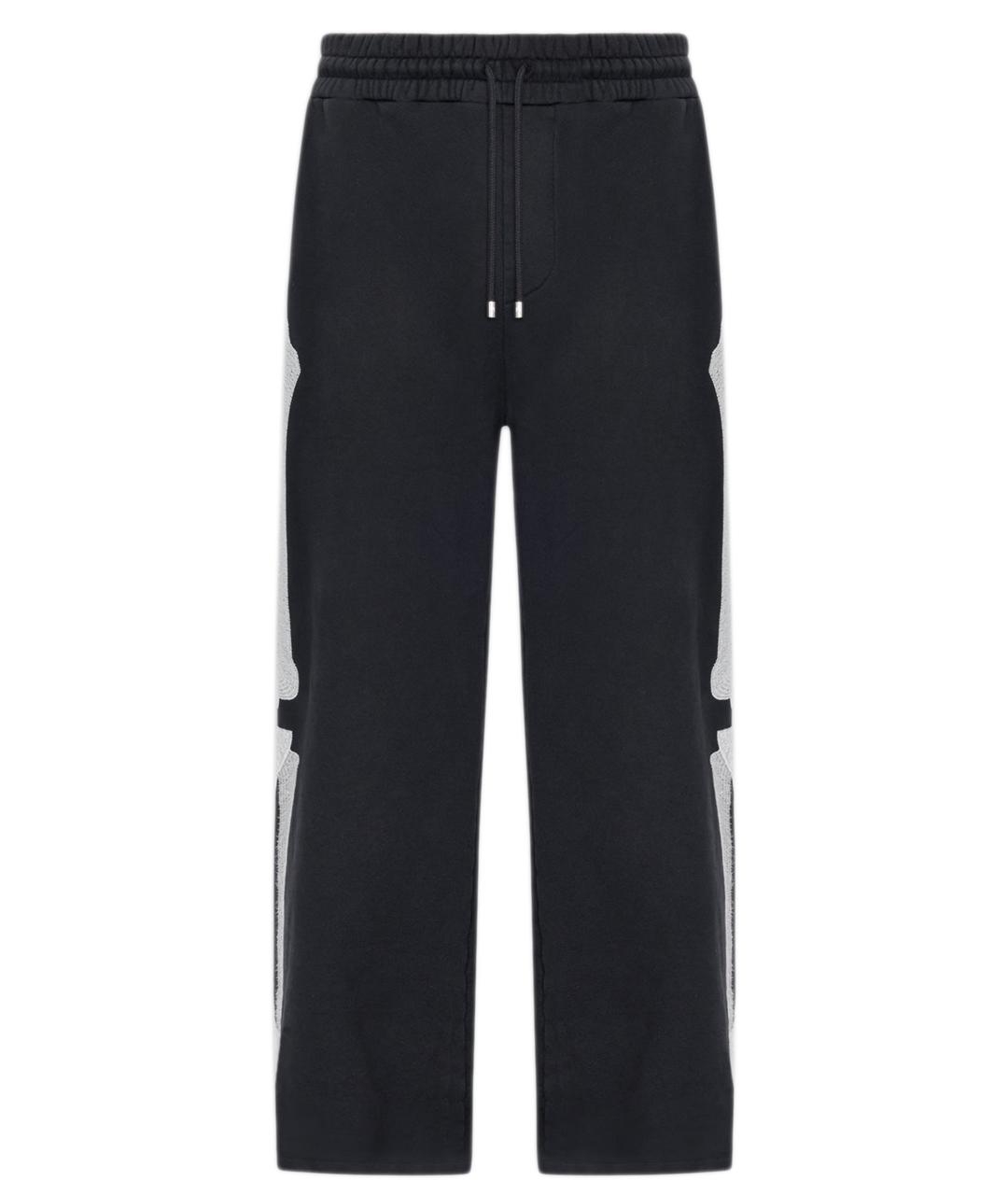 AMIRI Черные хлопковые повседневные брюки, фото 1