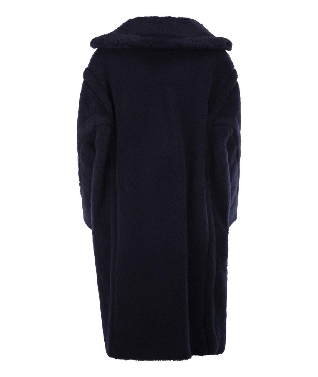 MAX MARA Синее шерстяное пальто, фото 2