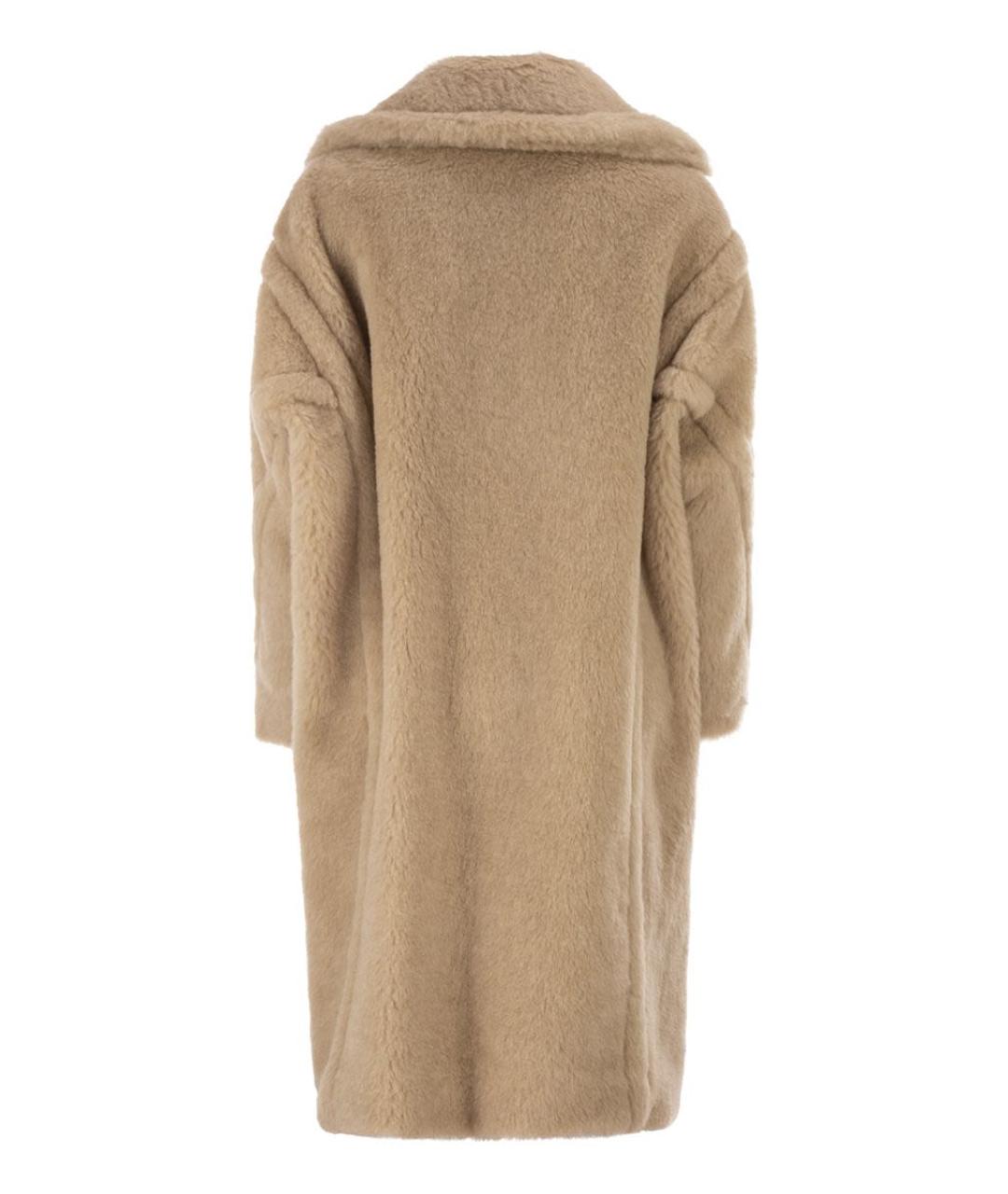MAX MARA Бежевое шерстяное пальто, фото 2