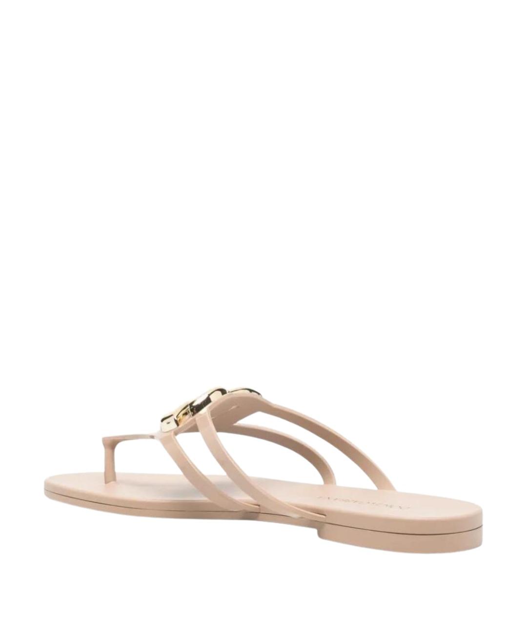 DOLCE&GABBANA Бежевые шлепанцы, фото 3