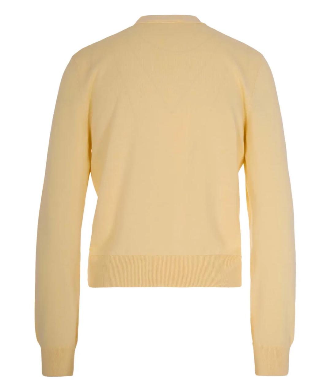 A.P.C. Желтый хлопковый кардиган, фото 2