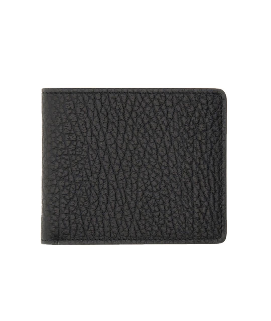 MAISON MARGIELA Черный кожаный кошелек, фото 5