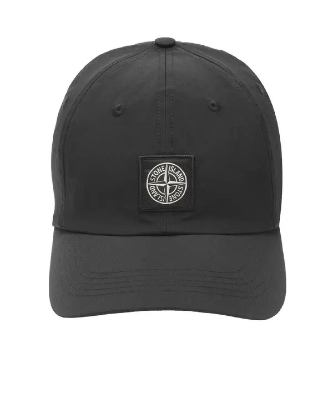 STONE ISLAND Черная кепка/бейсболка, фото 1