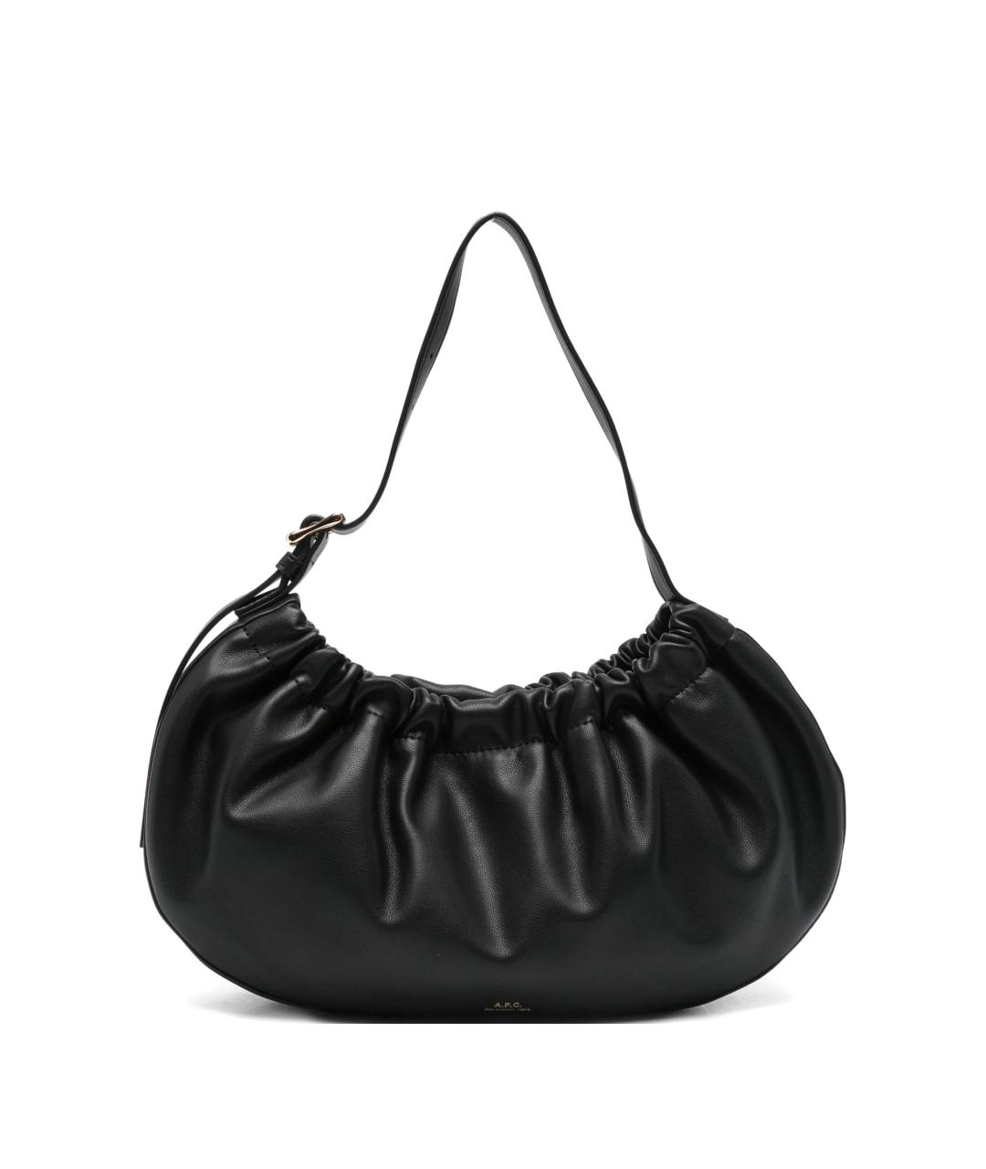 A.P.C. Черная сумка через плечо из искусственной кожи, фото 1