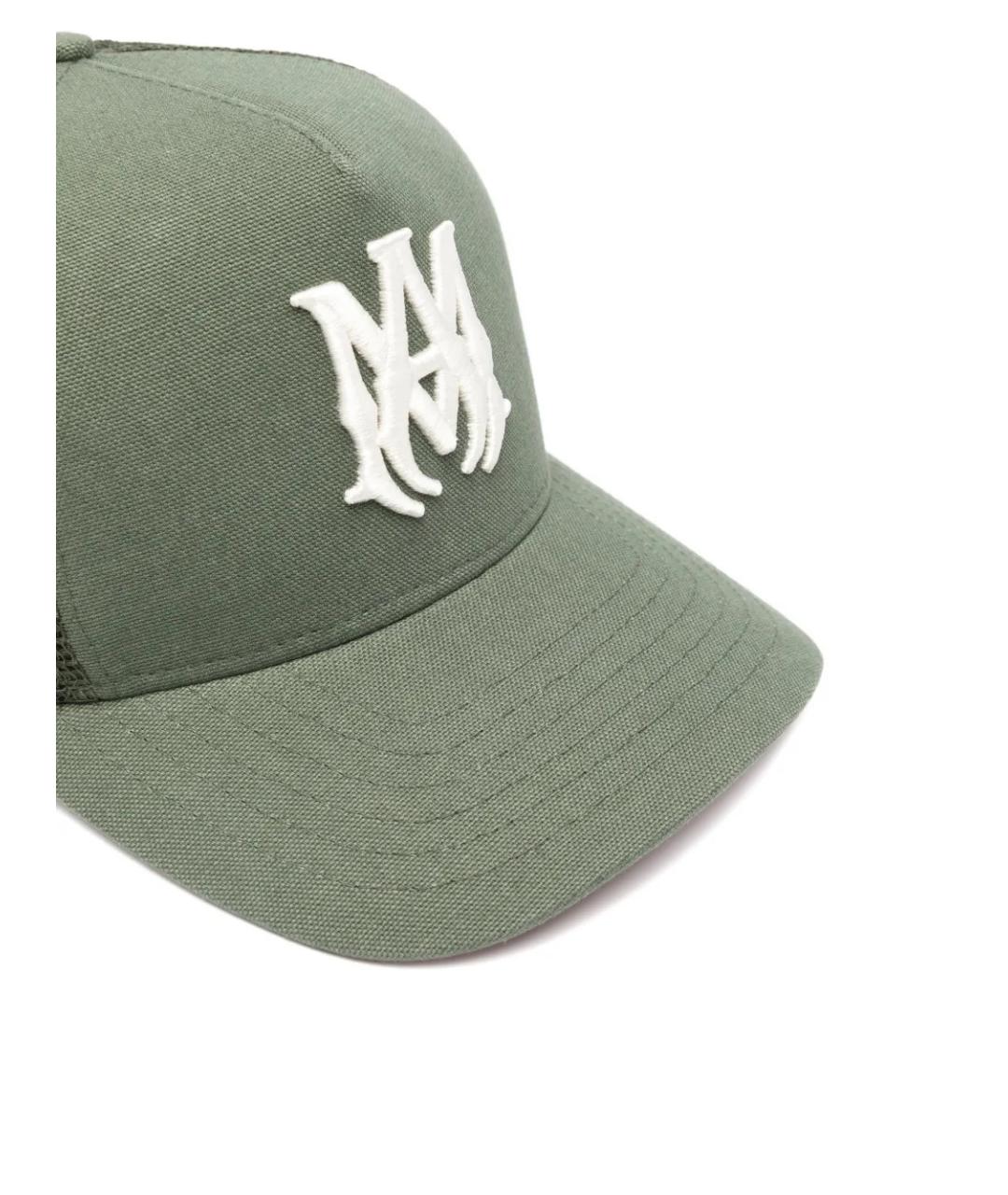 AMIRI Зеленая хлопковая кепка/бейсболка, фото 3