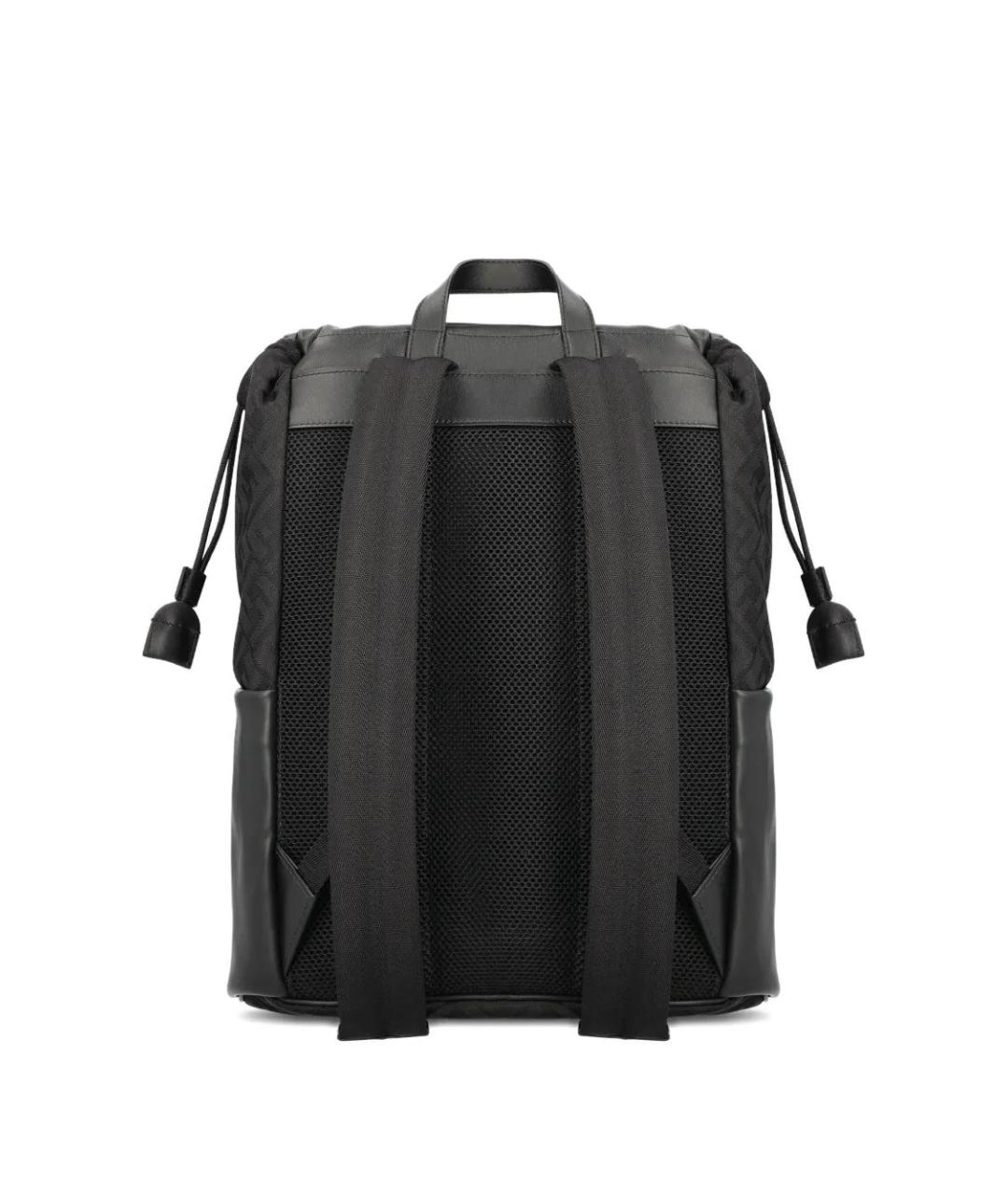 FENDI Черный кожаный рюкзак, фото 2