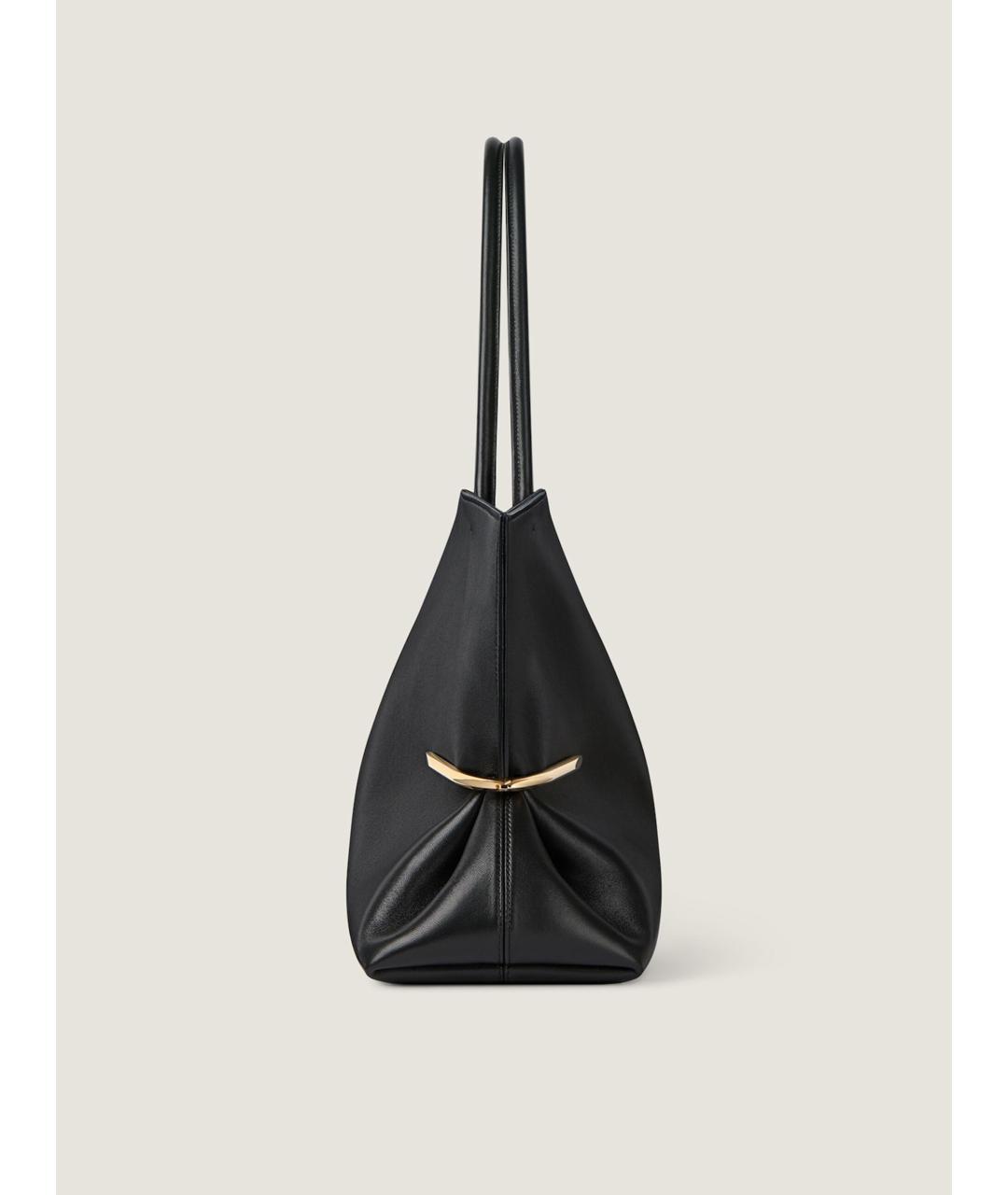 GIVENCHY Черная кожаная сумка тоут, фото 3