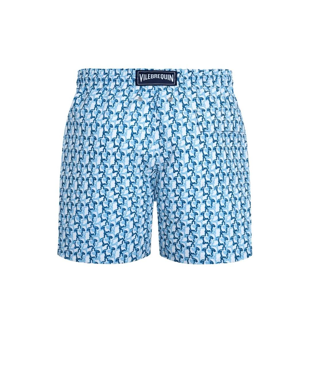 VILEBREQUIN Голубые полиэстеровые плавки, фото 2
