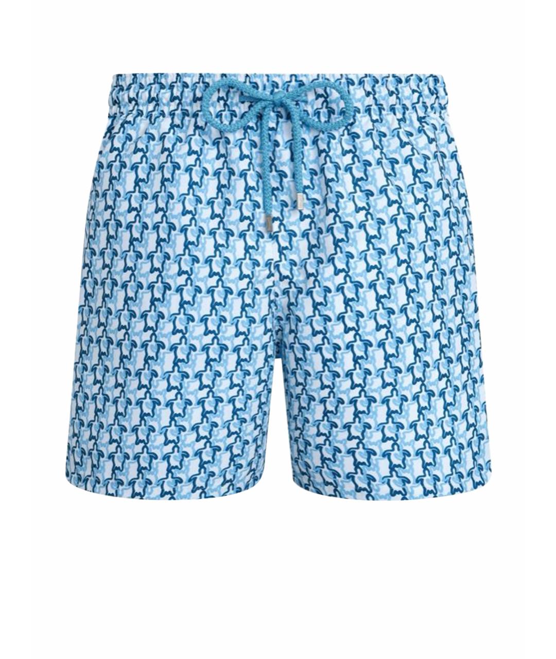 VILEBREQUIN Голубые полиэстеровые плавки, фото 1