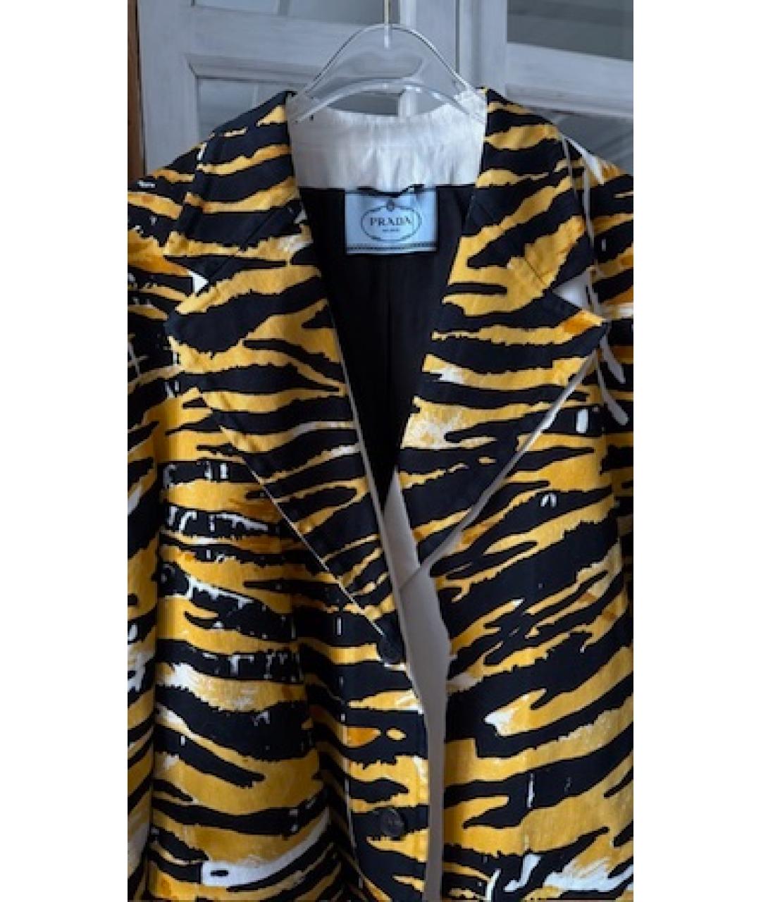 PRADA Мульти пальто, фото 3