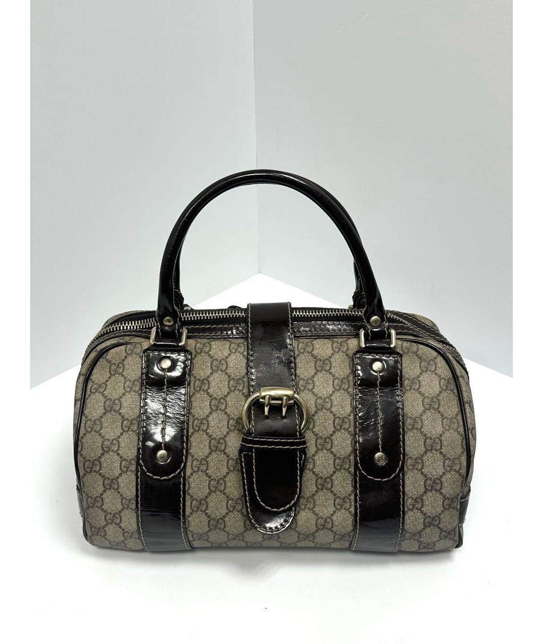 GUCCI Бежевая сумка с короткими ручками, фото 6